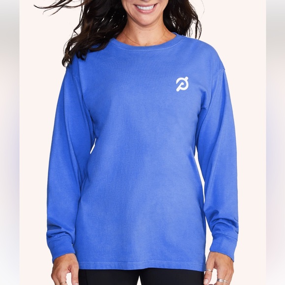 NWT Peloton Unisex Venice Long Sleeve Tee Shirt - Picture 2 of 6